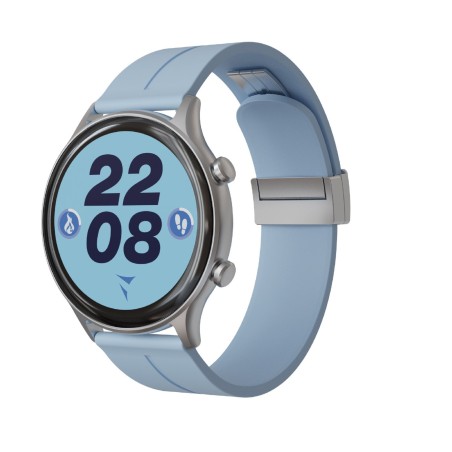 *TECHMADE SMARTWATCH SILVER CASE + LBL BELT + LBL EARBUD BUNDLE