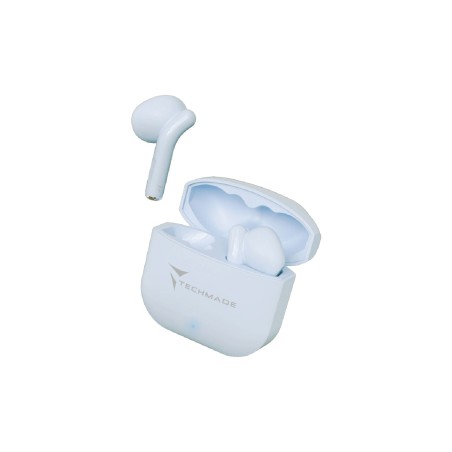 *TECHMADE SMARTWATCH SILVER CASE + LBL BELT + LBL EARBUD BUNDLE