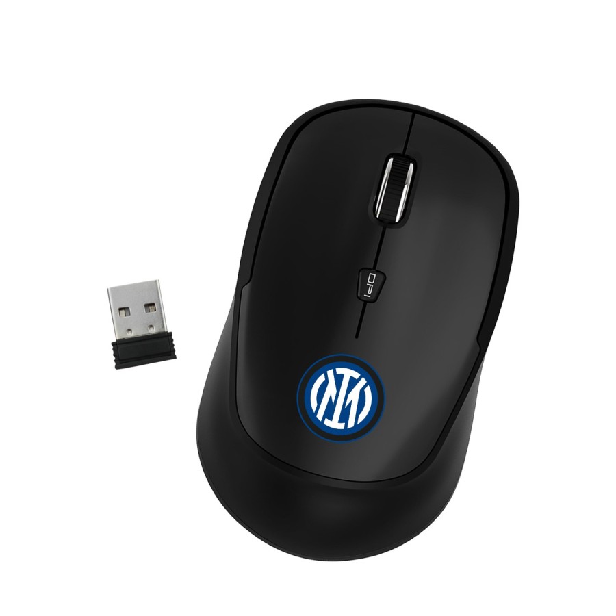 TECHMADE MOUSE SENZA FILO UFFICIALE INTER NERO