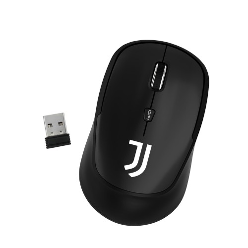 TECHMADE MOUSE SENZA FILI UFFICIALE JUVENTUS NERO