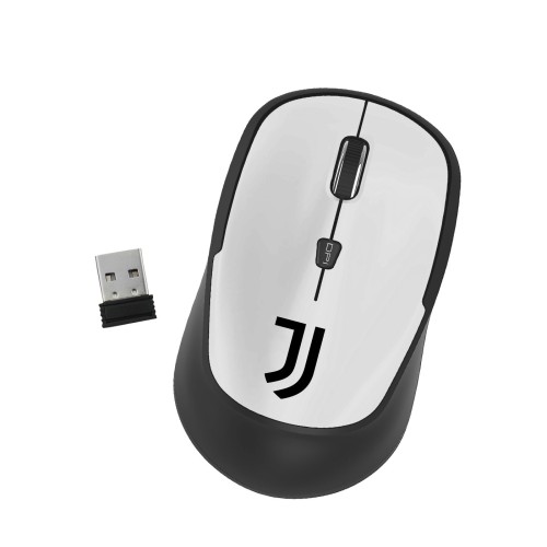 TECHMADE MOUSE SENZA FILO UFFICIALE JUVENTUS BIANCO