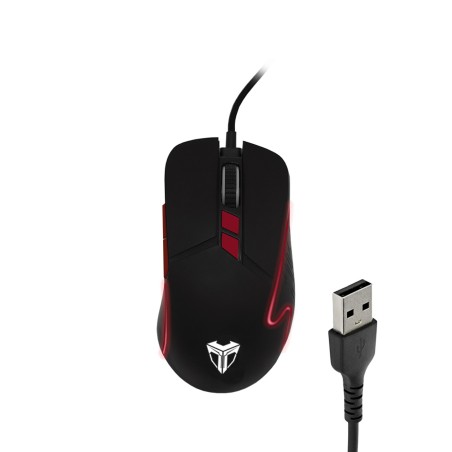 TECHMADE COMBO SET GAMING MOUSE+MOUSEPAD TM-XJG36-BK