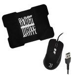 TECHMADE COMBO SET GAMING MOUSE+PAD UFFICIALE JUVENTUS