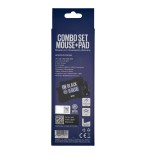 TECHMADE COMBO SET GAMING MOUSE+PAD UFFICIALE INTER