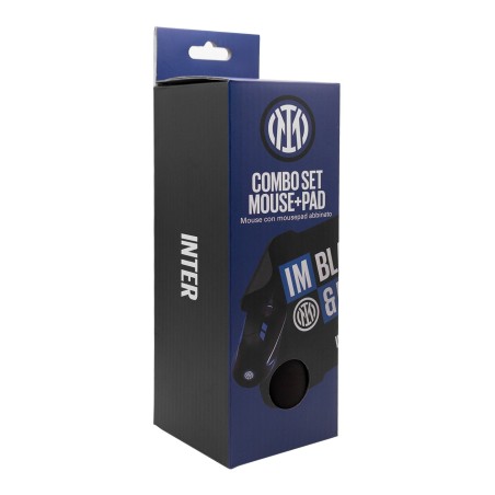 TECHMADE COMBO SET GAMING MOUSE+PAD UFFICIALE INTER