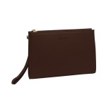 ETRES HANDBAG BROWN-GOLD IN SIMILPELLE CON ZIP E TRACOLLA