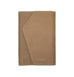 ETRES ITALIA WALLET MODELLO ROMA GENUINE LEATHER LIGHT BROWN