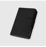 ETRES SMART WALLET SLIDE PORTACARTE IN METALLO SAFFIANO BLACK