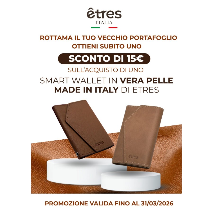 KIT WALLET MADE IN ITALY 54 PEZZI CON INCISORE LASER