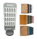 ETRES KIT DA 30 WALLET CON ESPOSITORE GIREVOLE DA TERRA OMAGGIO