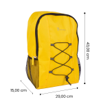 TECHMADE ZAINO SPORT STYLE (29x15x43 CM) GIALLO