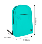 TECHMADE ZAINO PROFESSIONAL STYLE PER PC (30x12x43 CM) LIGHT BLU